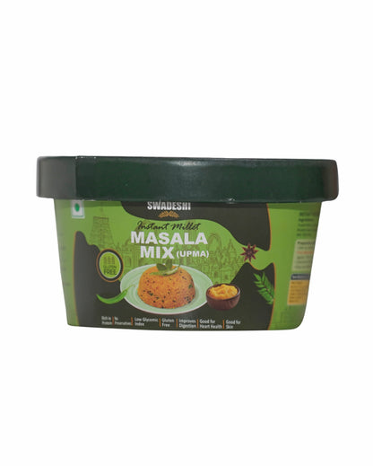 Swadeshi Gluten Free Instant Millet Masala Mix (Upma)