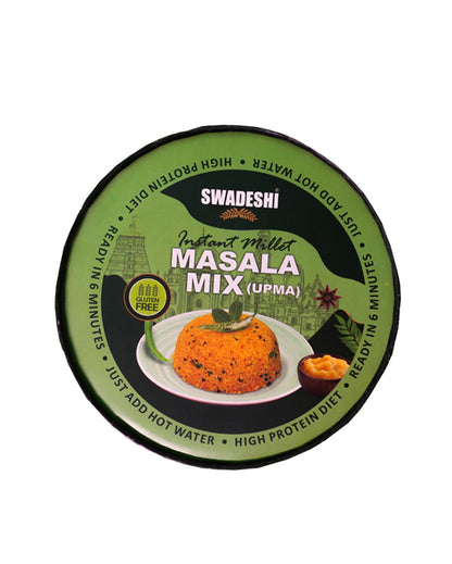 Swadeshi Gluten Free Instant Millet Masala Mix (Upma)